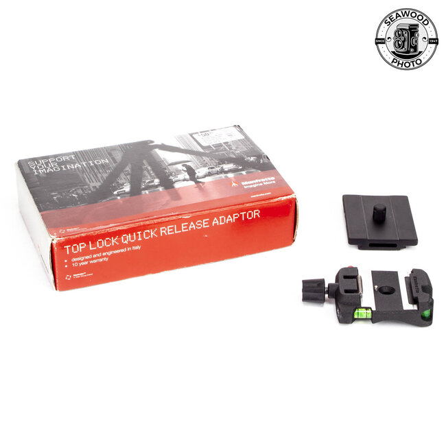 Manfrotto MSQ6 Quick Release Adapter with Arca Style Plate LIKE NEW