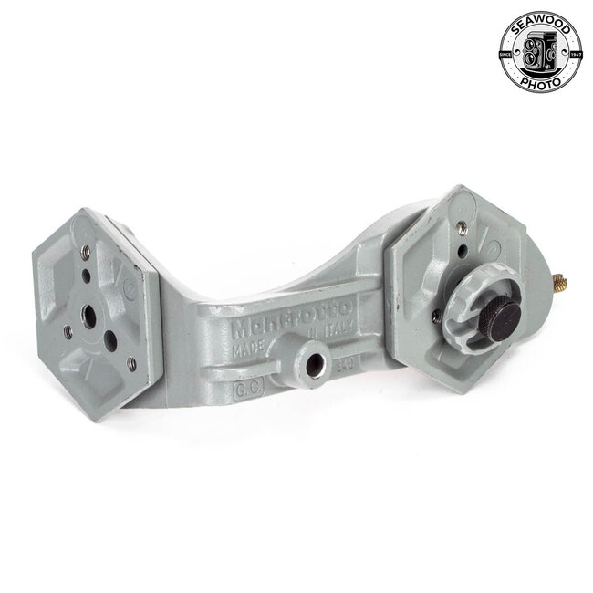 Manfrotto 340 Elbow L Bracket Fits Hex Plate Heads (3047, etc.) GOOD+