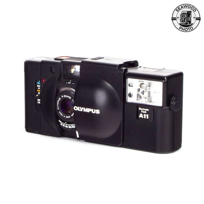 Olympus XA w/ A11 Flash GOOD+