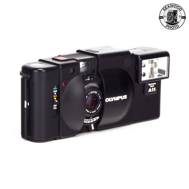 Olympus XA w/ A11 Flash GOOD+