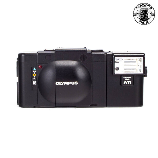 Olympus XA w/ A11 Flash GOOD+