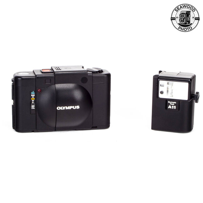 Olympus XA w/ A11 Flash GOOD+