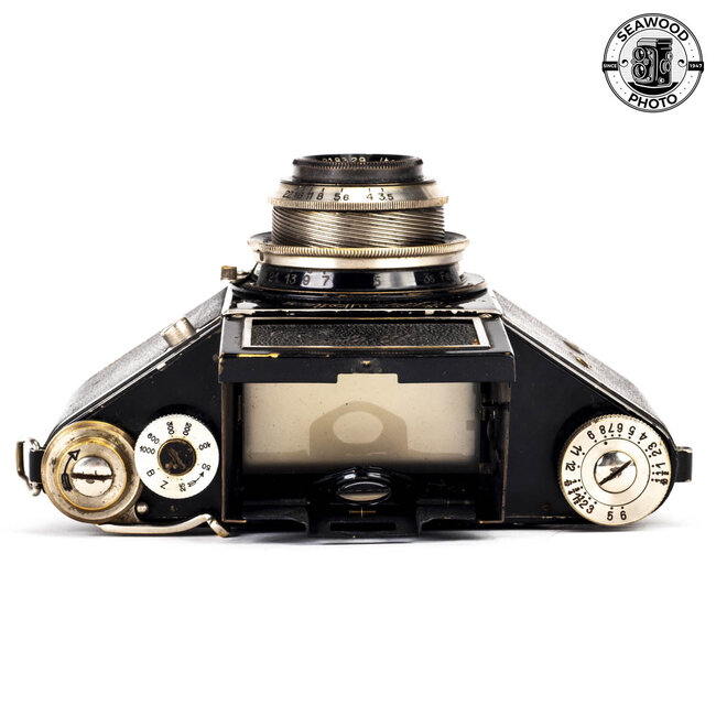 Exakta B Type 4.2 127 Film Camera w/75mm f/3.5 Exactar AS-IS