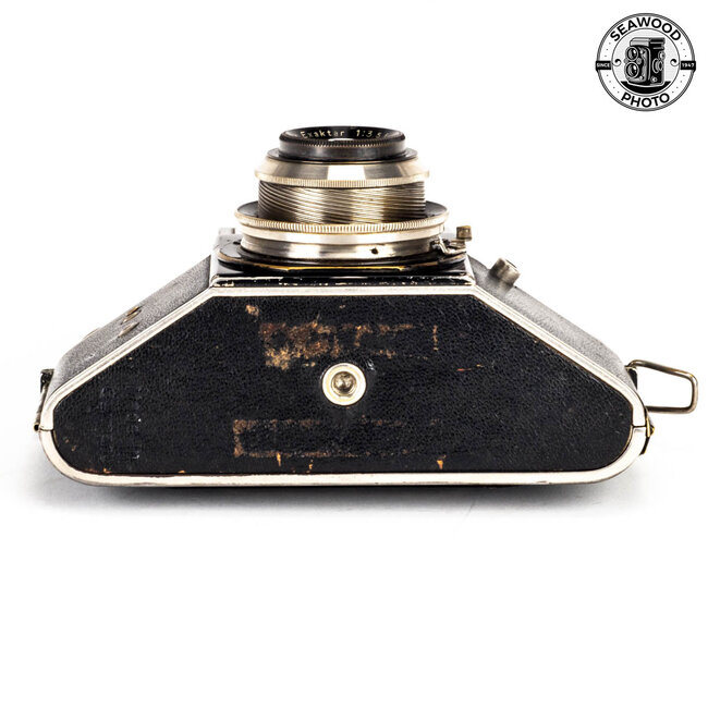 Exakta B Type 4.2 127 Film Camera w/75mm f/3.5 Exactar AS-IS