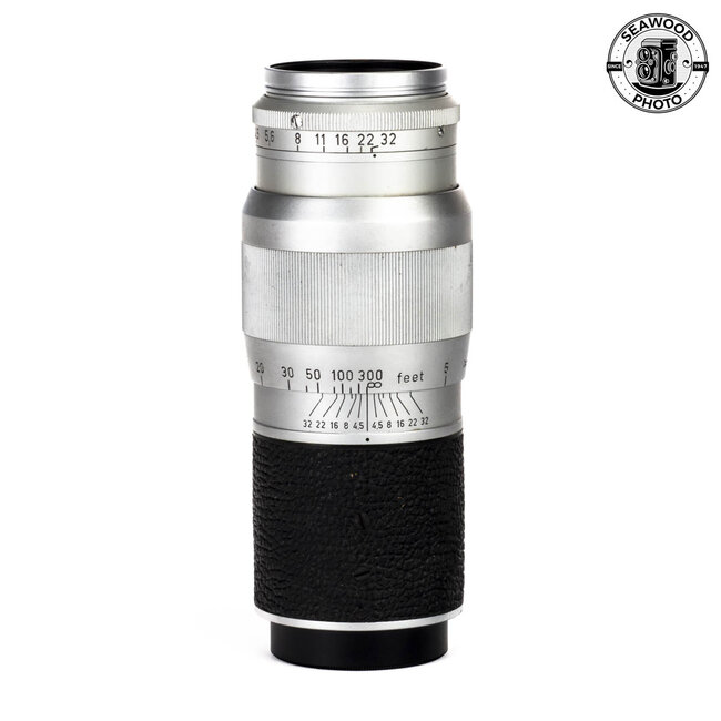 Leica 135mm f/4.5 Hektor M39 Mount w/Case  GOOD+