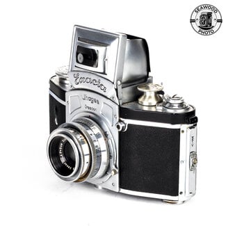 Exakta Kine Exakta 1 Prewar w/Schneider 50cm f/2.8 Xenar FOR PARTS/REPAIR