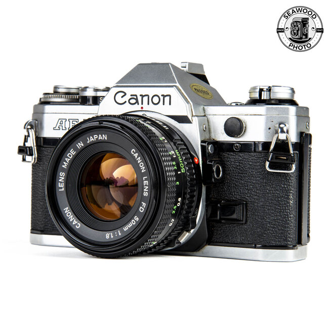 Canon AE-1 w/ FD 50mm f/1.8 GOOD+