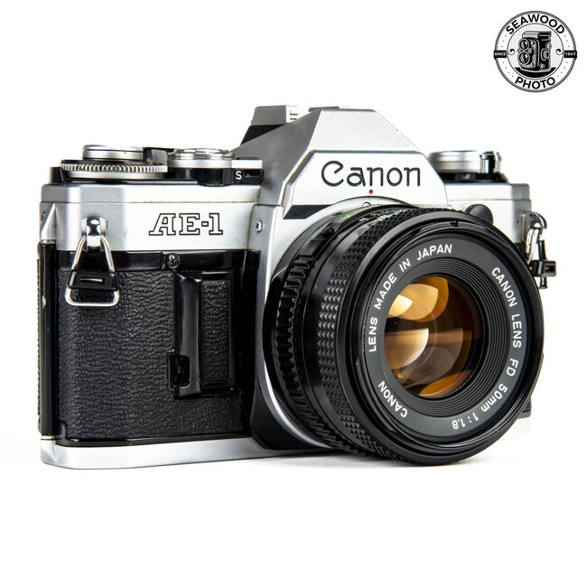 Canon AE-1 w/ FD 50mm f/1.8 GOOD+