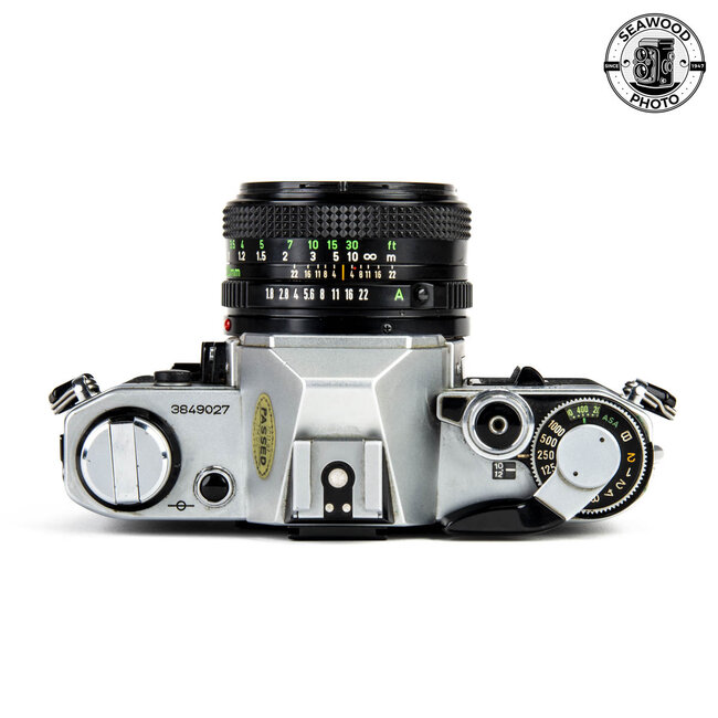 Canon AE-1 w/ FD 50mm f/1.8 GOOD+