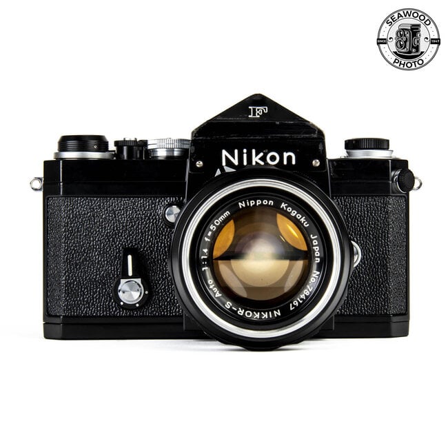 Nikon F w/ Non Metered Prism, 50mm f/1.4 GOOD