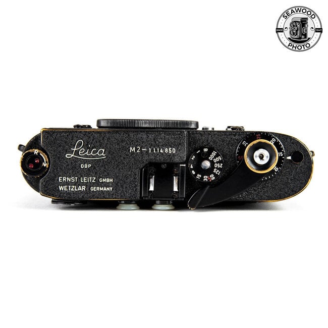 Leica M2 Takahashi Black Re-Paint Body