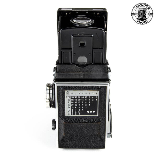 Rollei Tele Rolleiflex TLR Camera W/Sonnar 135mm f4, Rolleinar GOOD+
