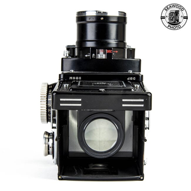 Rollei Tele Rolleiflex TLR Camera W/Sonnar 135mm f4, Rolleinar GOOD+