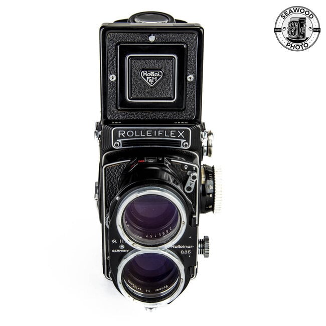 Rollei Tele Rolleiflex TLR Camera W/Sonnar 135mm f4, Rolleinar GOOD+