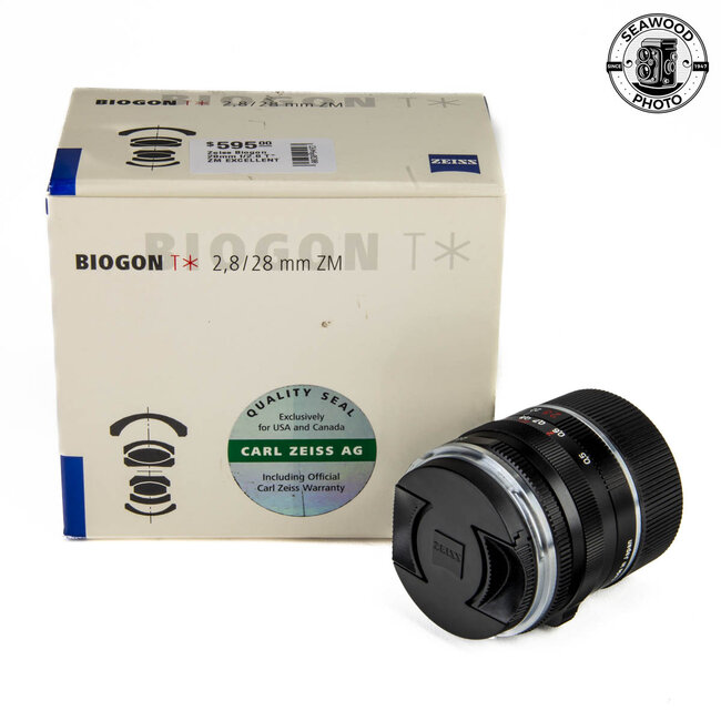 Zeiss Biogon 28mm f/2.8 T* ZM EXCELLENT