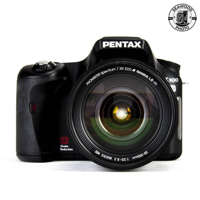 Pentax K100 D 6.1mp w/Promaster 28-300mm Zoom EXCELLENT