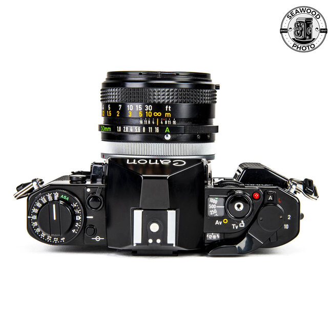 Canon A-1 w/ FD 50mm f/1.8 GOOD+