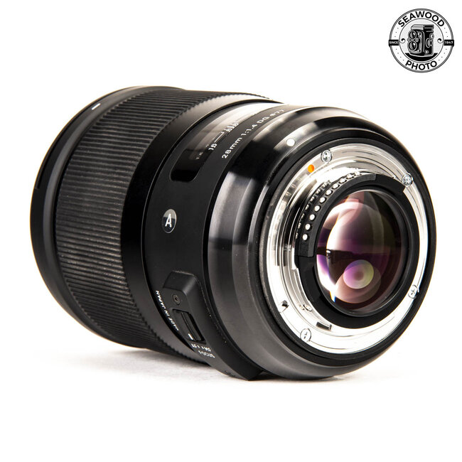 Sigma Art 28mm f/1.4 DG Nikon F EXCELLENT