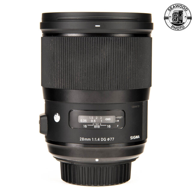 Sigma Art 28mm f/1.4 DG Nikon F EXCELLENT