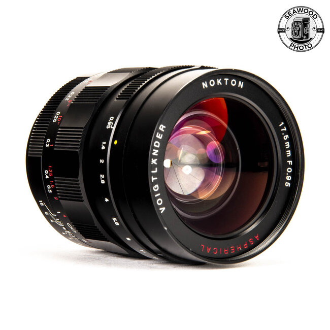Voigtlander Nokton 17.5mm f/0.95 Lens for Micro Four Thirds GOOD+