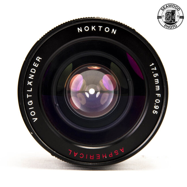 Voigtlander Nokton 17.5mm f/0.95 Lens for Micro Four Thirds GOOD+