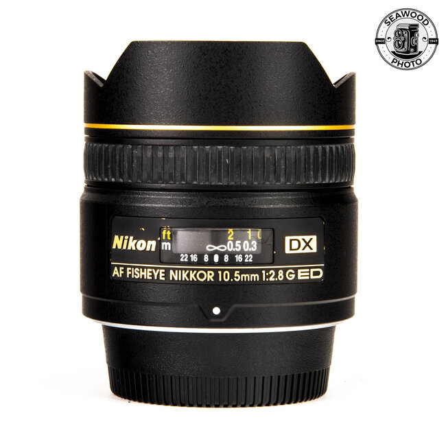 Nikon AF Fisheye Nikkor 10.5mm f/2.8 G DX ED GOOD+
