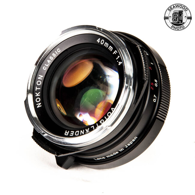 Voigtlander 40mm f/1.4 Nokton Classic M Mount GOOD