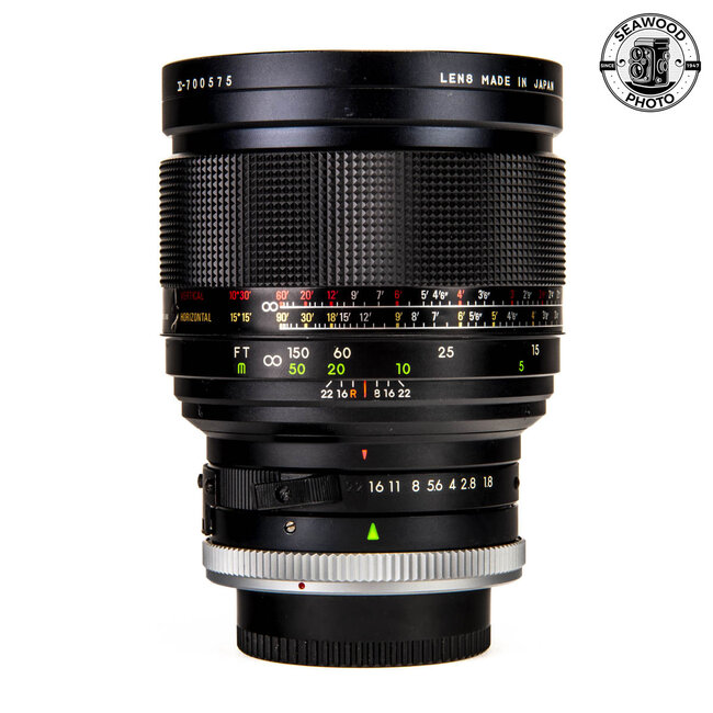 Sigma Scalematic 135mm f/1.8 Lens for Canon FD GOOD+