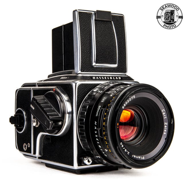 Hasselblad 503 CW w/A12 IV, Acute Matte, and 80mm f2.8 CFE Excellent