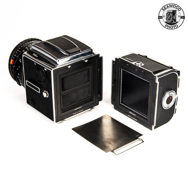 Hasselblad 503 CW w/A12 IV, Acute Matte, and 80mm f2.8 CFE Excellent