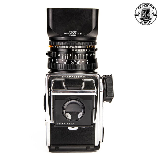 Hasselblad 503 CW w/A12 IV, Acute Matte, and 80mm f2.8 CFE Excellent