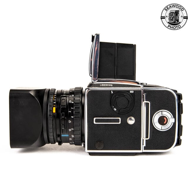 Hasselblad 503 CW w/A12 IV, Acute Matte, and 80mm f2.8 CFE Excellent