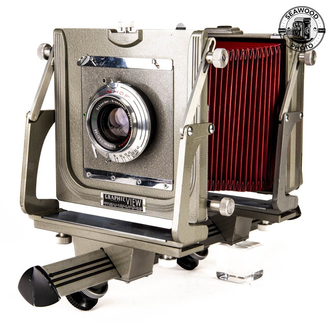 Graflex Graphic View 4x5  w/Schneider 150/265mm Convertible Symmar EXCELLENT