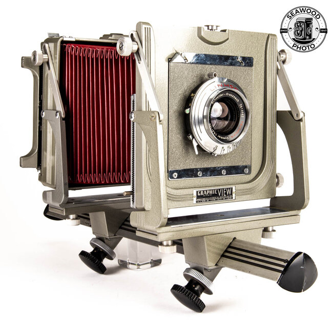 Graflex Graphic View 4x5  w/Schneider 150/265mm Convertible Symmar EXCELLENT