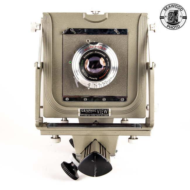 Graflex Graphic View 4x5  w/Schneider 150/265mm Convertible Symmar EXCELLENT