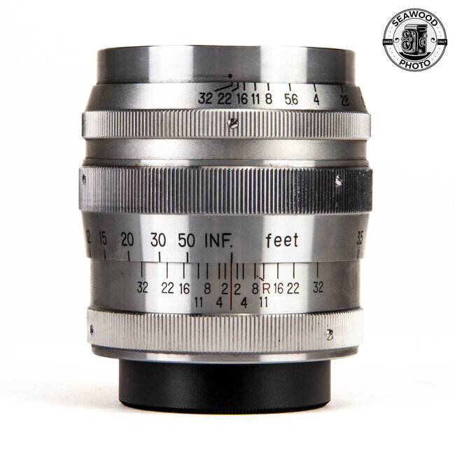 Nikon Nikkor-P.C 8.5cm 85mm f/2 Lens in Leica M39 Mount EXCELLENT