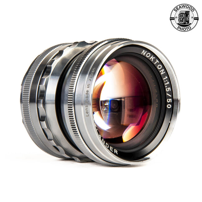 Voigtlander Nokton Vintage Line 50mm f/1.5 M Mount EXCELLENT