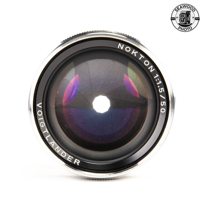 Voigtlander Nokton Vintage Line 50mm f/1.5 M Mount EXCELLENT