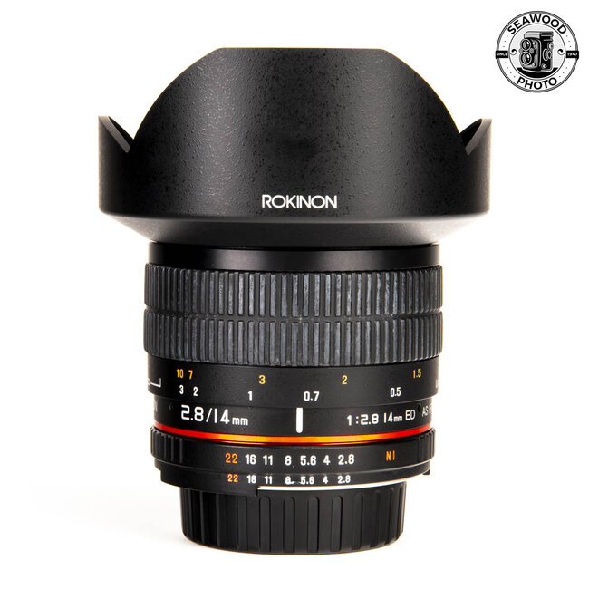 Rokinon 14mm f/2.8 ED Nikon F GOOD+
