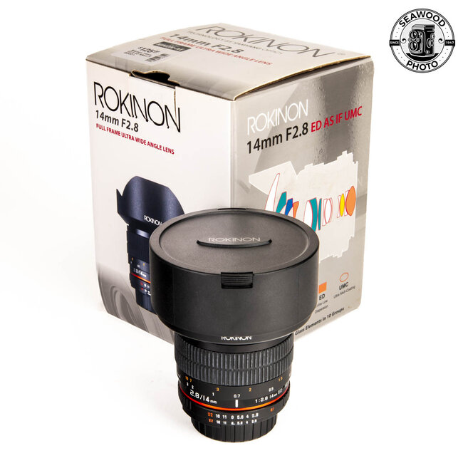 Rokinon 14mm f/2.8 ED Nikon F GOOD+