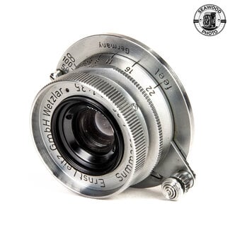 Leica Leica 35mm f/3.5 Summaron M39 Thread Mount EXCELLENT