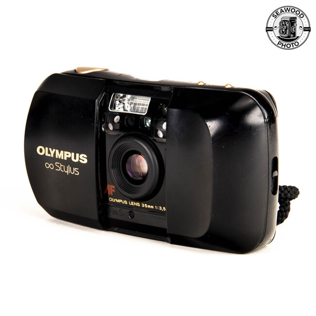 Olympus Stylus 35mm f3.5 Point and Shoot GOOD+