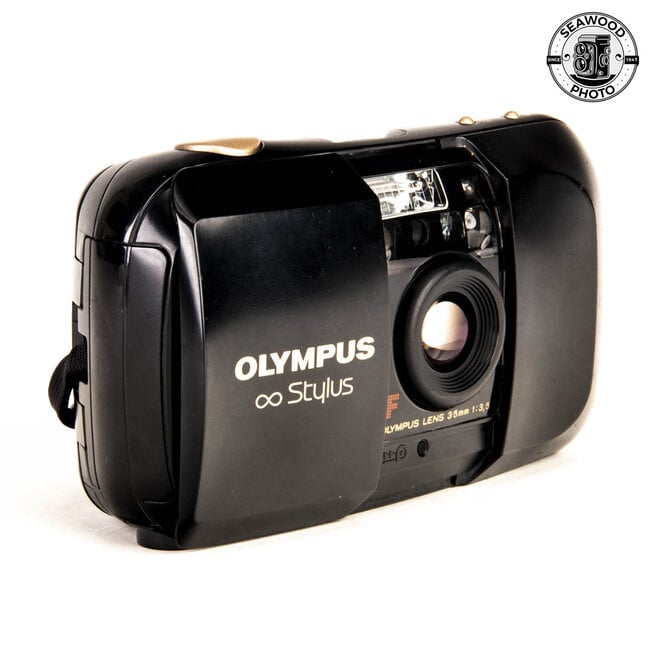Olympus Stylus 35mm f3.5 Point and Shoot GOOD+