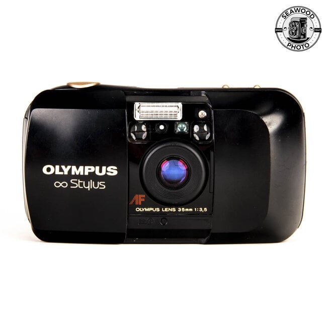 Olympus Stylus 35mm f3.5 Point and Shoot GOOD+
