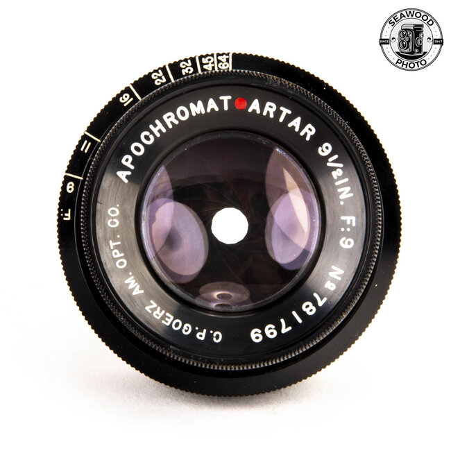 Goerz Red Dot Artar 9-1/2" f/9 Apochromat GOOD