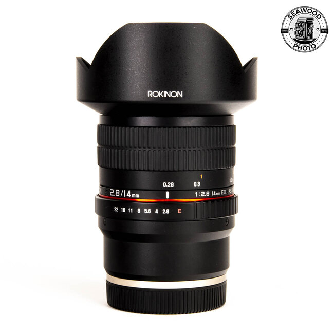 Rokinon 14mm f2.8 ED for Sony E Mount Excellent