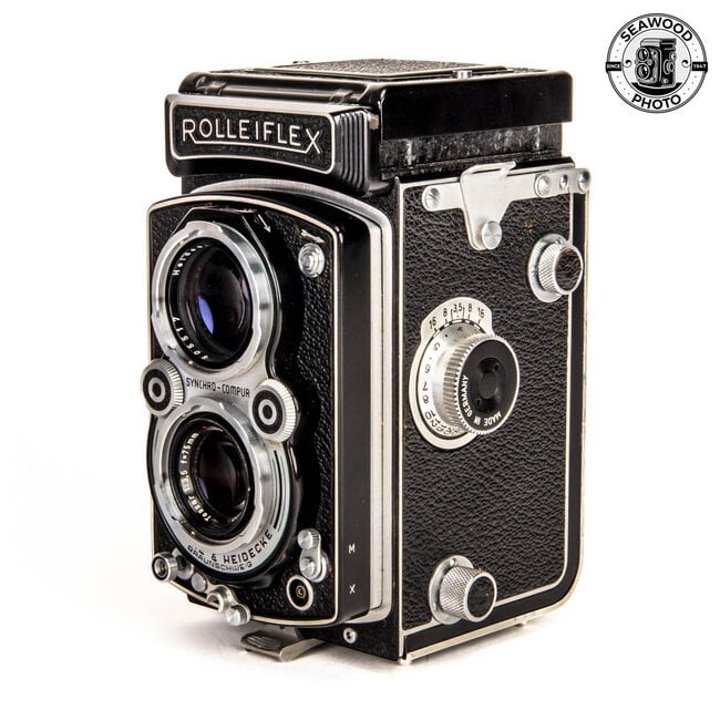 Rolleiflex 3.5 A MX Automat w/75mm f3.5 Zeiss Opton Good+