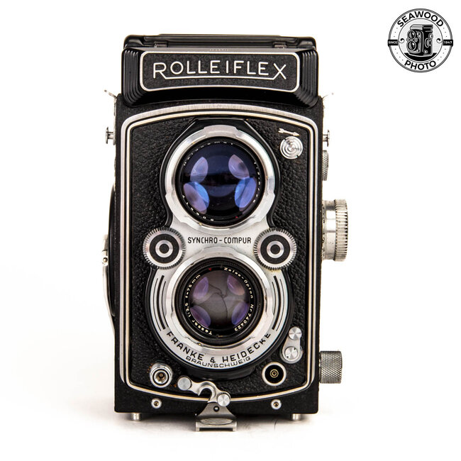 Rolleiflex 3.5 A MX Automat w/75mm f3.5 Zeiss Opton Good+
