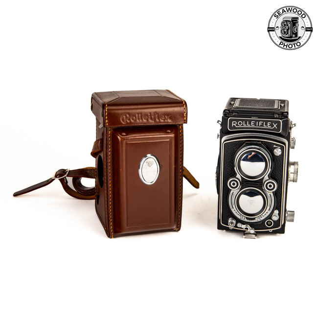 Rolleiflex 3.5 A MX Automat w/75mm f3.5 Zeiss Opton Good+