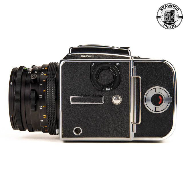 Hasselblad 503CW w/80mm f2.8 CF, A12, WLF GOOD+